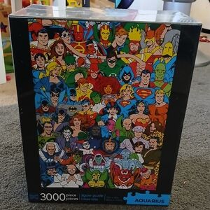 AQUARIUS DC Comics 3000-Piece Jigsaw Puzzle - Multicolor *BRAND NEW* SEALED*